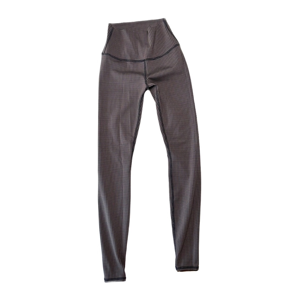 ALO Yoga High-Waist Micro Houndstooth Legging